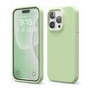 elago SILICONE CASE Pastel Green iPhone 15 Pro