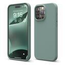 elago SILICONE CASE Midnight Green iPhone 15 Pro Max