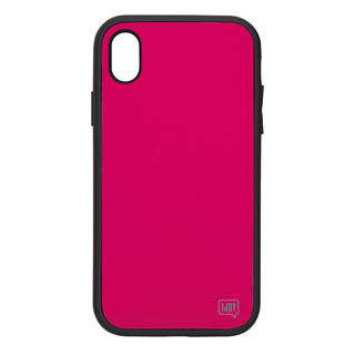 iPhone XR ケース iDress NEWT IJOY ケース フューシャ―ピンク iPhone XR