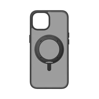 iPhone 15 (6.1インチ) ケース Magsafe対応360度スタンドケース Roller ブラック iPhone 15
