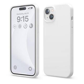 iPhone 15 Plus (6.7インチ) ケース elago SILICONE CASE White iPhone 15 Plus