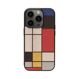 iPhone 15 Pro (6.1インチ) ケース MagSafe対応天然木ケース Mondrian Wood iPhone 15 Pro