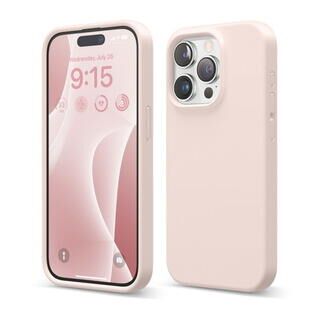iPhone 15 Pro (6.1インチ) ケース elago SILICONE CASE Lovely Pink iPhone 15 Pro