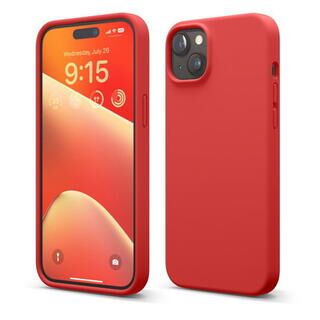 iPhone 15 Plus (6.7インチ) ケース elago SILICONE CASE Red iPhone 15 Plus