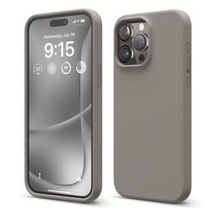 iPhone 15 Pro Max (6.7インチ) ケース elago SILICONE CASE Medium Grey iPhone 15 Pro Max