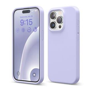 iPhone 15 Pro (6.1インチ) ケース elago SILICONE CASE Purple iPhone 15 Pro