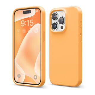 iPhone 15 Pro (6.1インチ) ケース elago SILICONE CASE Orange iPhone 15 Pro