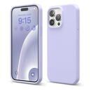 elago SILICONE CASE Purple iPhone 15 Pro Max