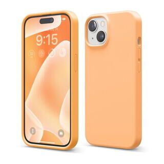 iPhone 15 (6.1インチ) ケース elago SILICONE CASE Orange iPhone 15
