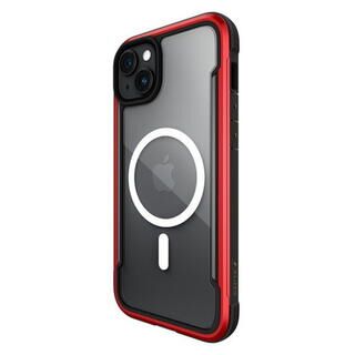 iPhone 15 (6.1インチ) ケース RAPTIC Shield MagSafe Red iPhone 15