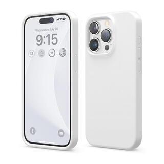 iPhone 15 Pro (6.1インチ) ケース elago SILICONE CASE White iPhone 15 Pro