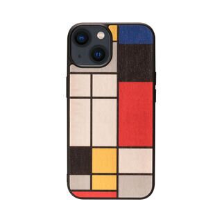 iPhone 15 (6.1インチ) ケース MagSafe対応天然木ケース Mondrian Wood iPhone 15