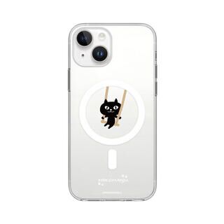 iPhone 15 (6.1インチ) ケース 公式ライセンス品 ネコマンジュウMagSafe対応クリアケース ブランコ iPhone 15