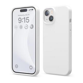 iPhone 15 (6.1インチ) ケース elago SILICONE CASE White iPhone 15