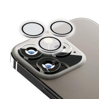 iPhone 14 Pro Max (6.7インチ) ケース Premium Style カメラレンズプロテクター シルバー iPhone 14 Pro/iPhone 14 Pro Max【6月上旬】