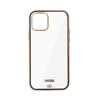 iPhone 14 (6.1インチ) ケース LUXURY CLEAR CASE Black Gold iPhone 14