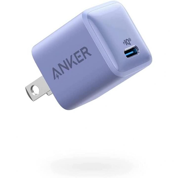 Anker PowerPort III Nano 20W USB-C急速充電器 ラベンダーグレー_0