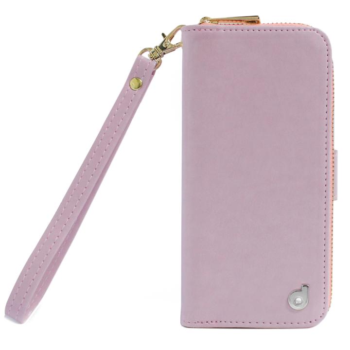 Iphone7ケース Dreamplus Zipper お財布付き手帳型ケース ピンクの人気通販 Appbank Store