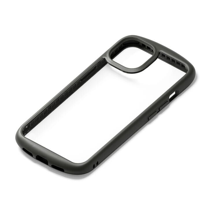 ガラスタフケース ラウンドタイプ ブラック iPhone 13_0
