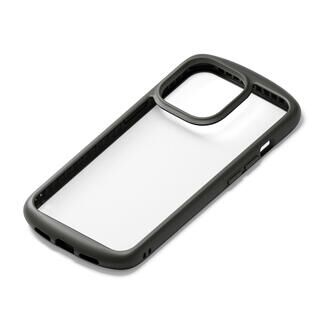 iPhone 13 Pro ケース ガラスタフケース ラウンドタイプ ブラック iPhone 13 Pro