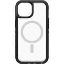 OtterBox DEFENDER XT CLEAR MagSafe対応 耐衝撃 ワイヤレスチャージ BLACK CRYSTAL iPhone 14