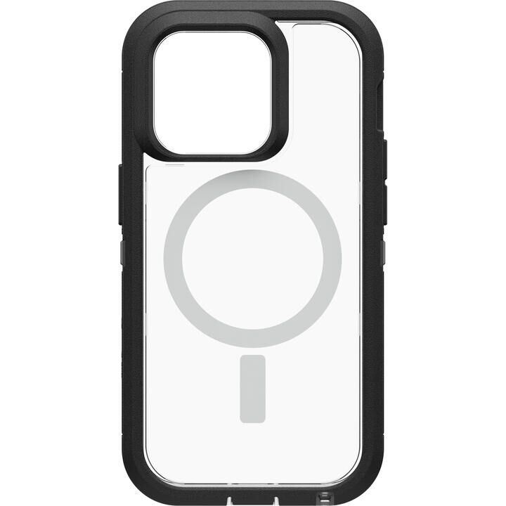 OtterBox DEFENDER XT CLEAR MagSafe対応 耐衝撃 ワイヤレスチャージ BLACK CRYSTAL iPhone 14 Pro【10月上旬】_0