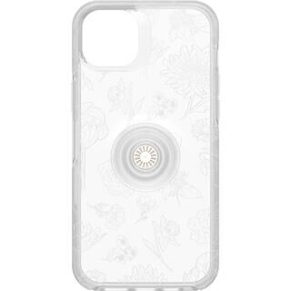 iPhone 14 Plus(6.7インチ) ケース OtterBox OTTER + POP SYMMETRY CLEAR スタンド グリップ FLOWER OF THE MONTH iPhone 14 Plus【5月中旬】