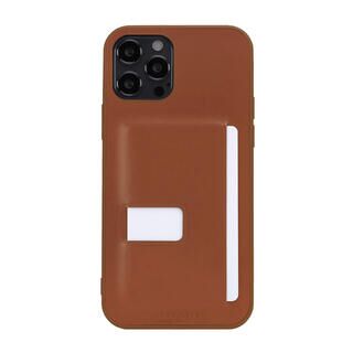 iPhone 13 Pro Max (6.7インチ) ケース LEATHER BACK COVER CASE タン iPhone 13 Pro Max
