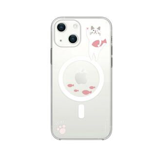 iPhone 13 ケース Magsafe対応ケース ターチャン ピンクさかな iPhone 13