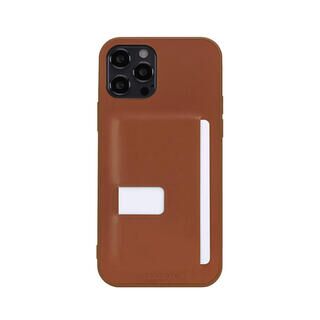 iPhone 13 Pro ケース LEATHER BACK COVER CASE タン iPhone 13 Pro