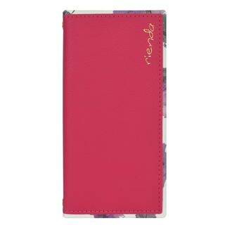 iPhone 11 Pro ケース rienda スクエア手帳 Parm Flower/ピンク iPhone 11 Pro