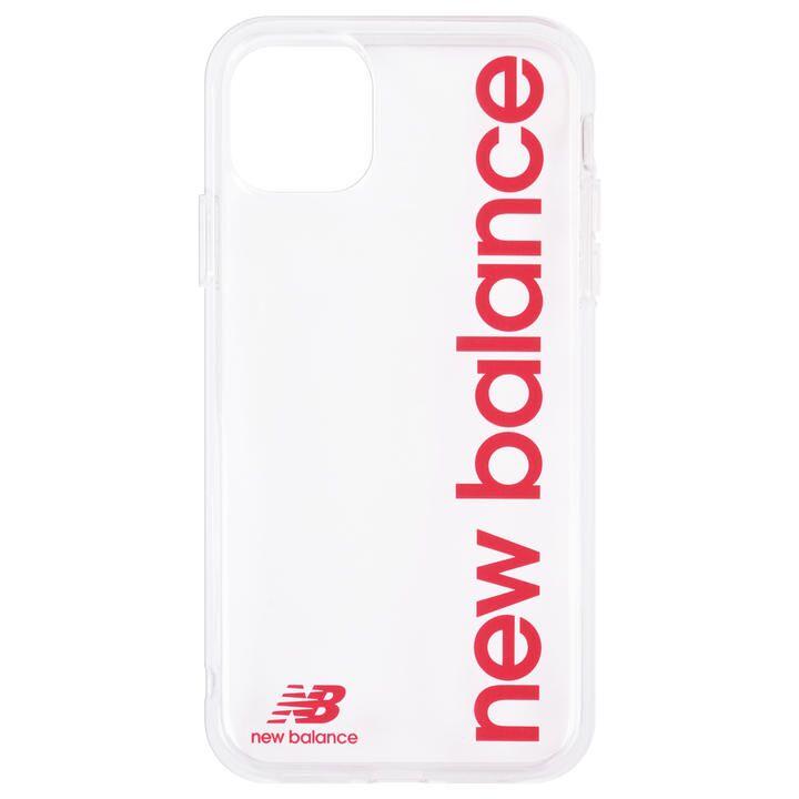 iPhone 11 ケース New Balance TPUクリアケース 縦ロゴ/レッド iPhone 11_0