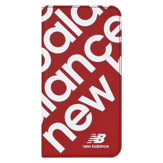 iPhone 11 ケース New Balance スリム手帳ケース スタンプロゴ スタンプロゴ/レッド iPhone 11