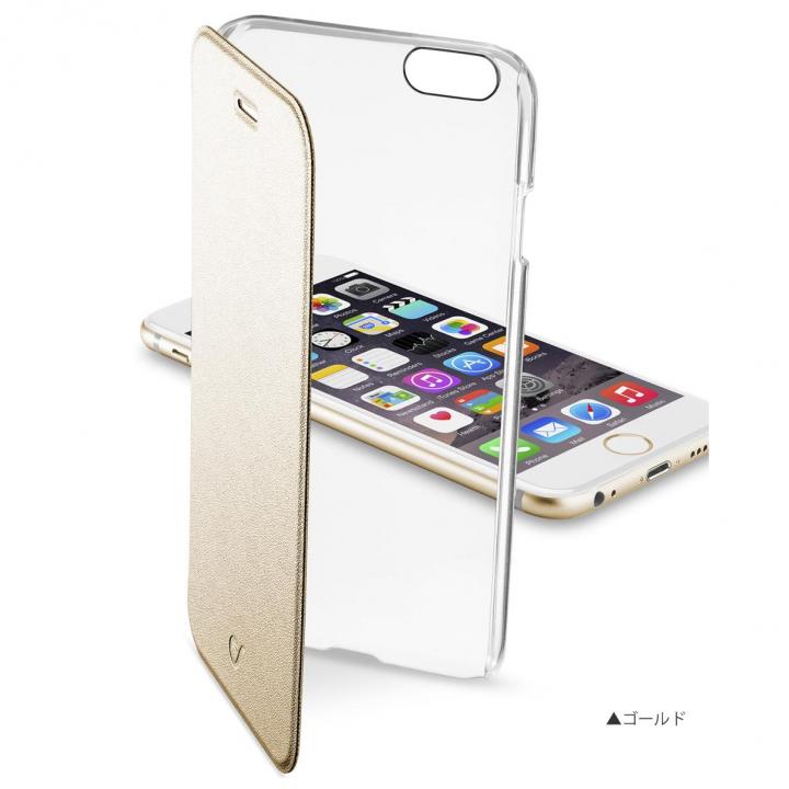 Iphone6s Plusケース 背面クリア手帳型ケース Clearbook ゴールド Iphone 6s Plusの人気通販 Appbank Store