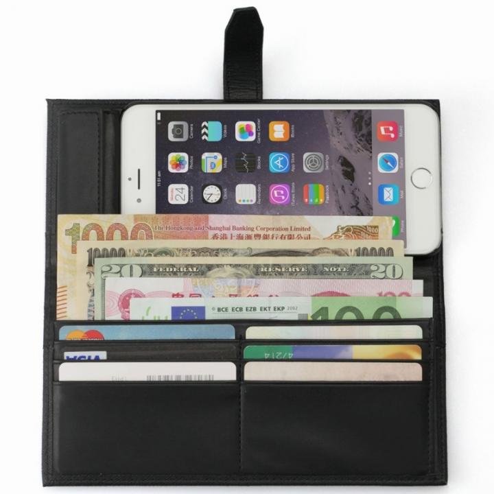 iPhone6s Plus ケース Complete Wallet 手帳型ケース ブラック iPhone 6s Plus/6 Plus_0