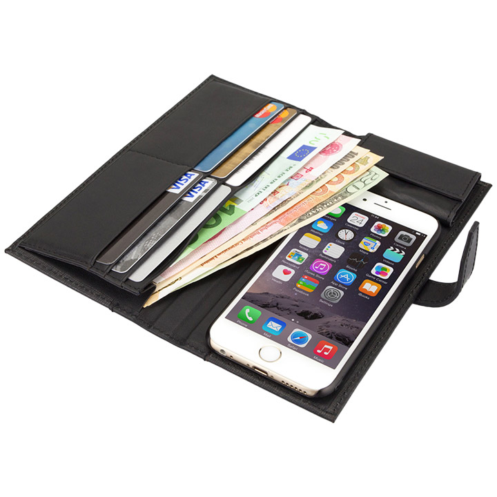iPhone6s ケース Complete Wallet 手帳型ケース ブラック iPhone 6s/6_0