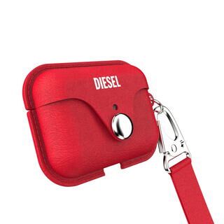 DIESEL Leather Look AirPods Pro Red/White