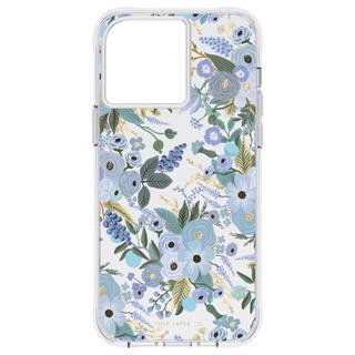 iPhone 14 Pro Max (6.7インチ) ケース Rifle Paper Co. Garden Party Blue 抗菌・3.0m落下耐衝撃 iPhone 14 Pro Max
