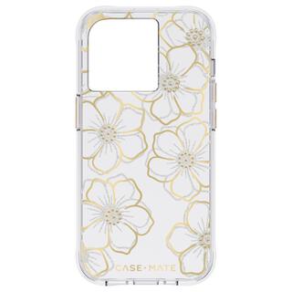 iPhone 14 Pro (6.1インチ) ケース CaseMate Floral Gems 抗菌・3.0m落下耐衝撃 iPhone 14 Pro