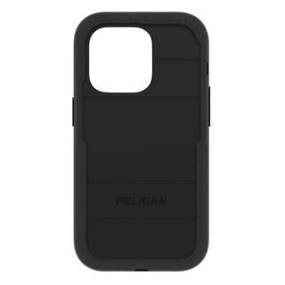 iPhone 14 Pro (6.1インチ) ケース Pelican Voyager Black スタンド機能付きホルスター付属・MagSafe対応・MILSTD810G 5.5m落下耐衝撃・抗菌 iPhone 14 Pro
