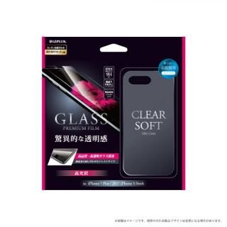 iPhone8 Plus/7 Plus ケース LEPLUS 0.33mm強化ガラス+クリアソフトケース セット 「GLASS + CLEAR TPU」 クリア iPhone 8 Plus/7 Plus