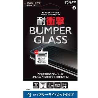 iPhone 11 Pro フィルム BUMPER GLASS 強化ガラス ブルーライトカット iPhone 11 Pro