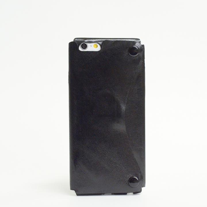 iPhone6 ケース 本革一枚で包み込むケース mobakawa カンガルー ブラック iPhone6ケース_0
