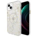 Case-Mate Floral Gemsリサイクルプラスチック Gold iPhone 15 Plus