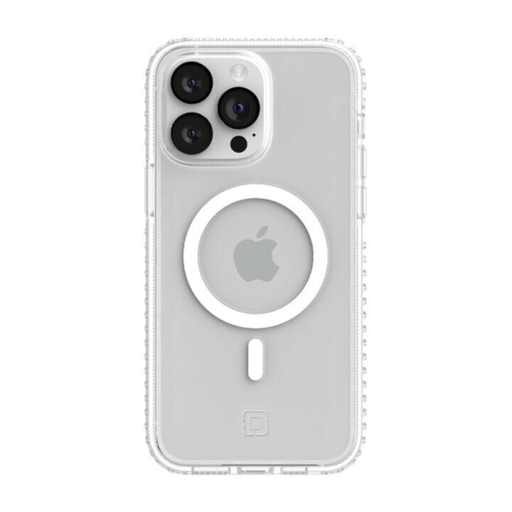 インシピオ MagSafe対応 頑丈なスリムケース グリップ クリア iPhone