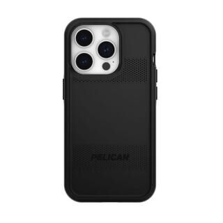 iPhone 15 Pro (6.1インチ) ケース Pelican Protector MagSafe対応 リサイクルプラスチック Black iPhone 15 Pro