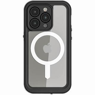 iPhone 15 Pro (6.1インチ) フィルム ゴーステック MagSafe対応 防水防塵耐衝撃 フルプロテクションケース ノーティカルスリム クリア iPhone 15 Pro【6月下旬】