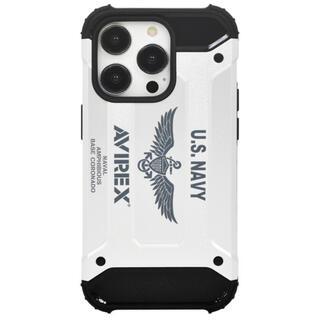 iPhone 15 Pro Max (6.7インチ) ケース AVIREX 耐衝撃ケース アーミータフ シルバー iPhone 15 Pro Max