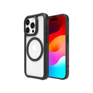 iPhone 15 Pro (6.1インチ) ケース ABSOLUTE LINKASE AIR ゴリラガラス iPhoneケース for MafSafe対応 側面ブラック iPhone 15 Pro【5月下旬】