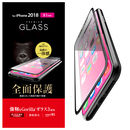 フルカバー強化ガラス Gorilla/ブラック iPhone XR